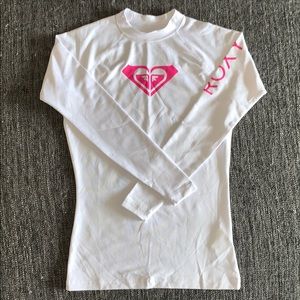 Roxy Long Sleeve Rash Guard NWOT